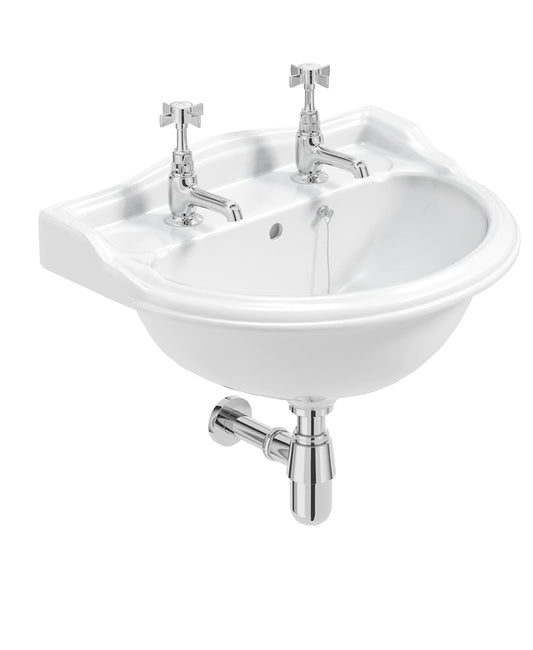 CAMBRIDGE 2 Tap Hole Wash Basin