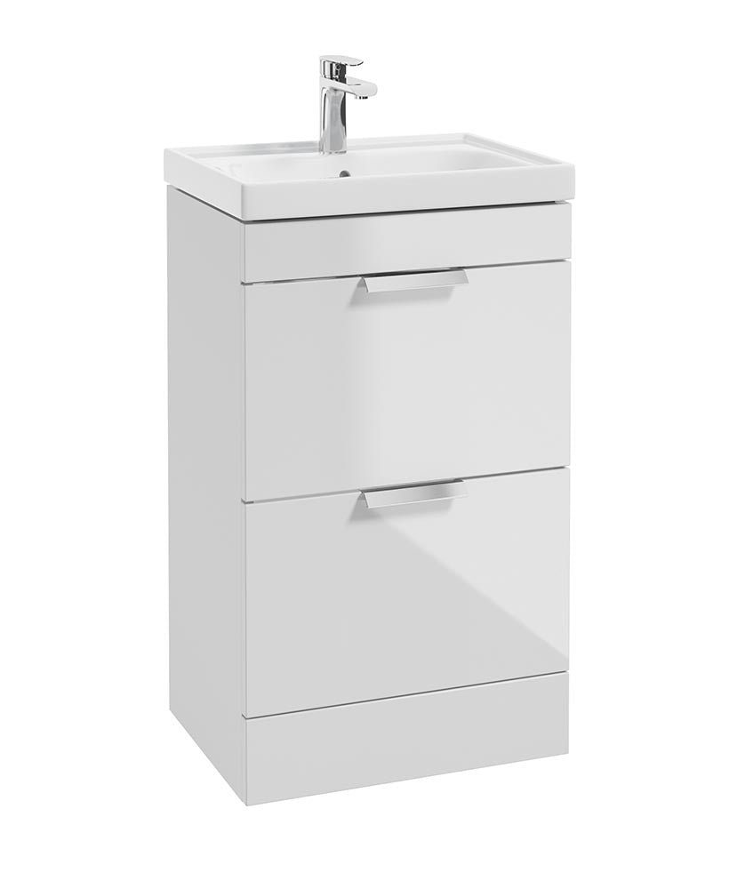 STOCKHOLM Floorstanding Two Drawer Vanity Unit