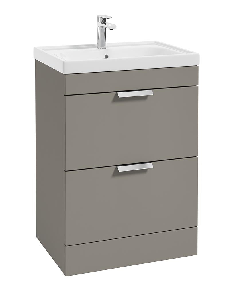 STOCKHOLM Floorstanding Two Drawer Vanity Unit