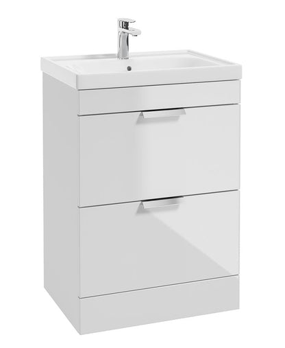 STOCKHOLM Floorstanding Two Drawer Vanity Unit