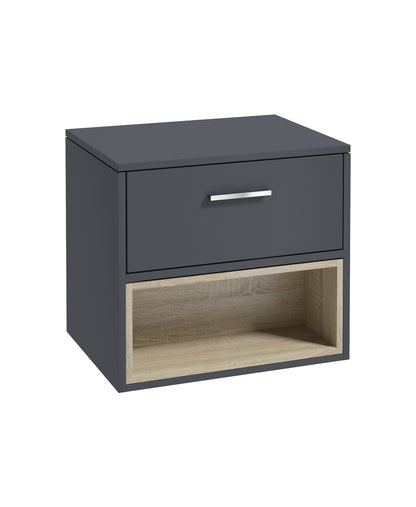 MALMO Wall Hung Single Drawer Countertop Vanity Unit