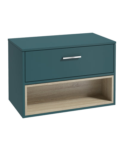 MALMO Wall Hung Single Drawer Countertop Vanity Unit