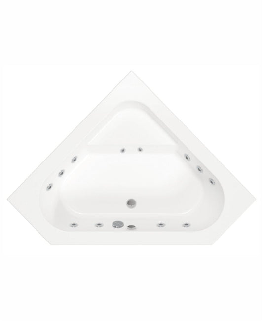 CONCERTO Corner 12 Jet Whirlpool Bath & Panel