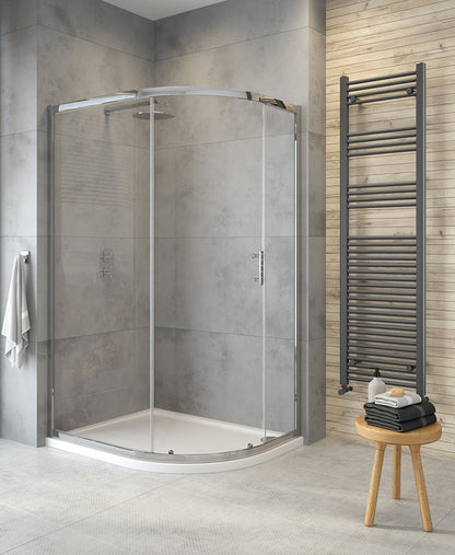 CITY+ Offset Quadrant Single Door Shower Door