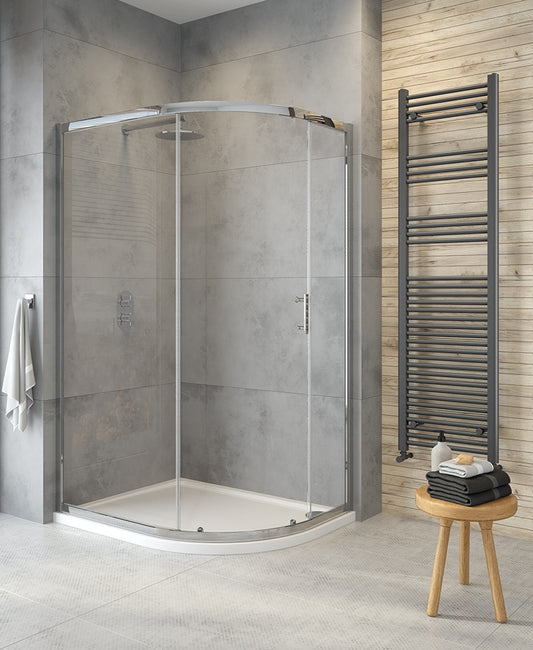 CITY+ Offset Quadrant Single Door Shower Door