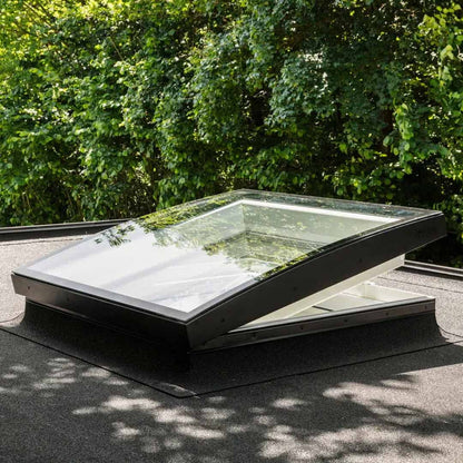 Curved glass rooflight