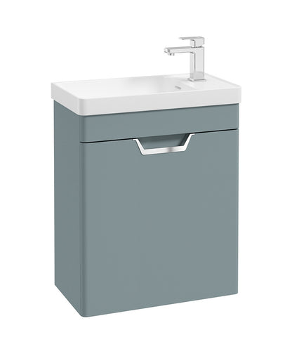 FREYA Wall Hung Single Door Cloakroom Vanity Unit