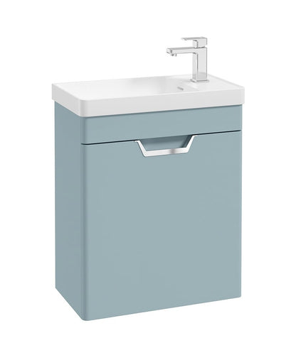 FREYA Wall Hung Single Door Cloakroom Vanity Unit