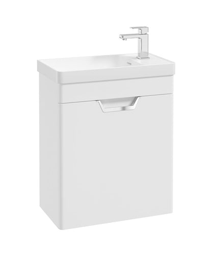 FREYA Wall Hung Single Door Cloakroom Vanity Unit