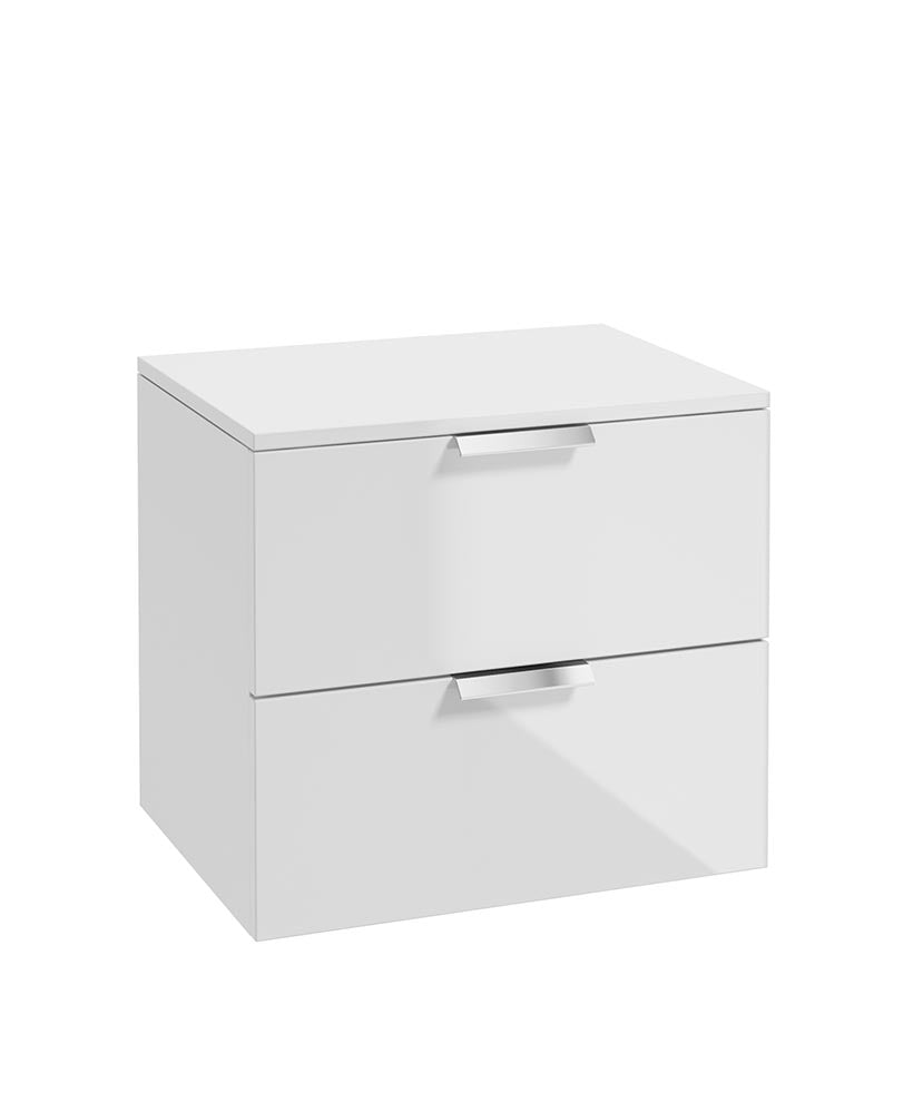 STOCKHOLM Wall Hung Two Drawer Countertop Vanity Unit