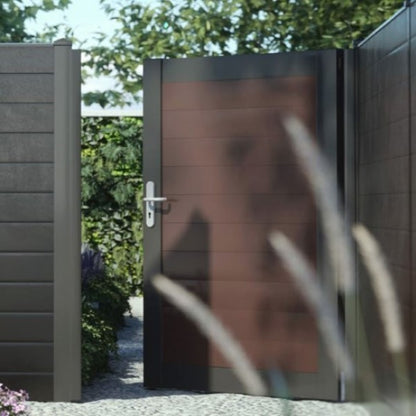 DURAPOST IN-FILL PANELS FOR ALUMINIUM GATE | 1000MM OLIVE GREY