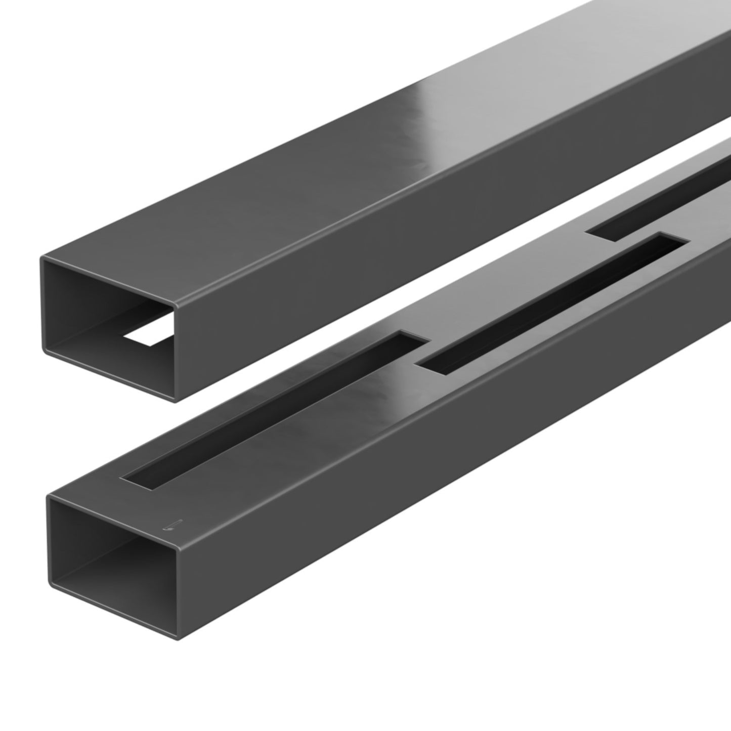 DURAPOST RAILS FOR VENTO UP TO 900MM  HEIGHT | 1829MM ANTHRACITE GREY  (PK2)