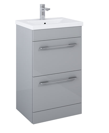 OTTO PLUS Floorstanding Two Drawer Vanity Unit