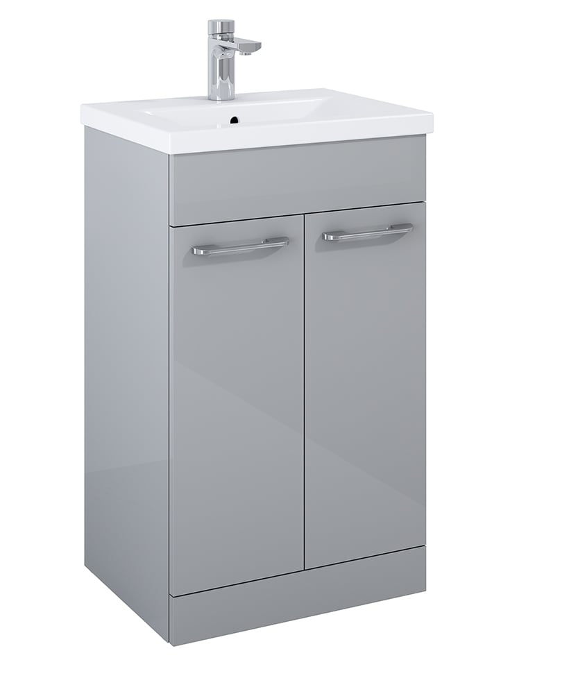 OTTO PLUS Floorstanding Two Door Vanity Unit