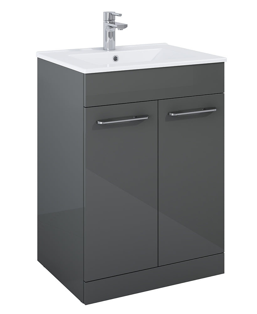 OTTO PLUS Floorstanding Two Door Vanity Unit