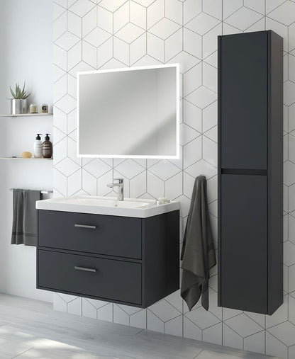 FINLAND Wall Hung Two Drawer Vanity unit