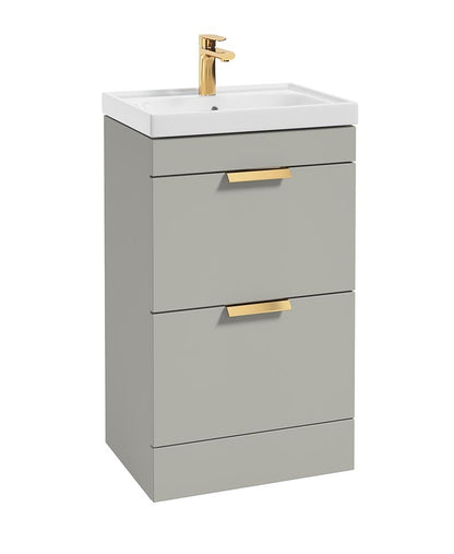 STOCKHOLM Floorstanding Two Drawer Vanity Unit