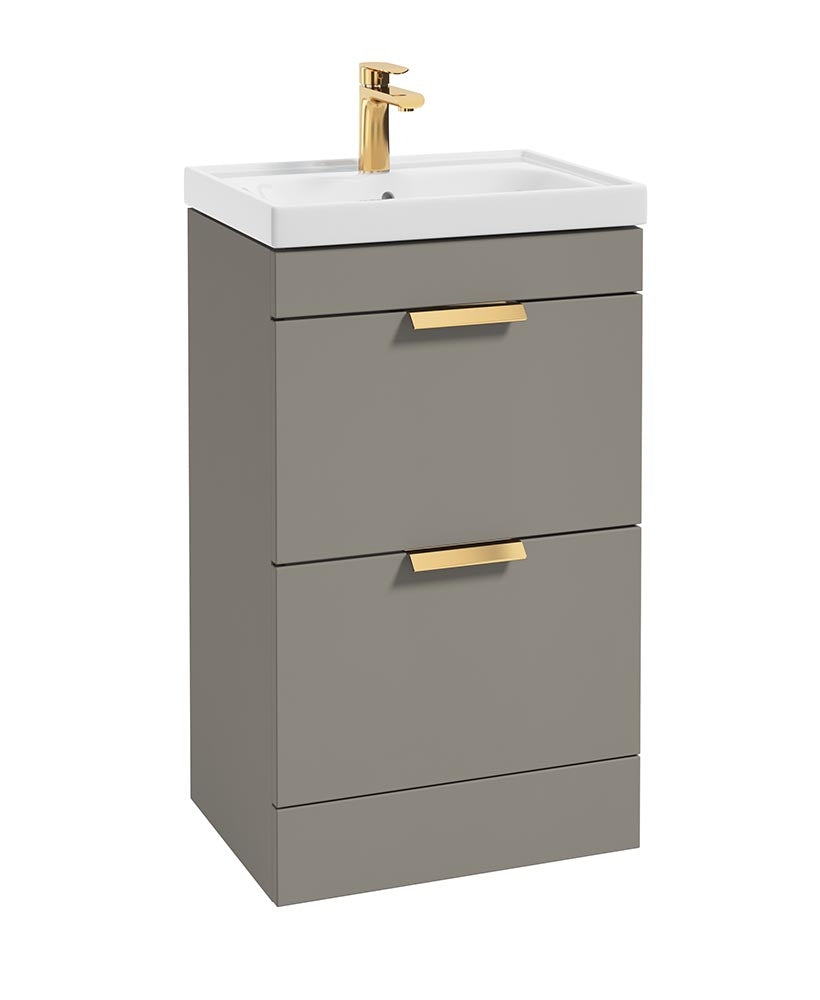 STOCKHOLM Floorstanding Two Drawer Vanity Unit