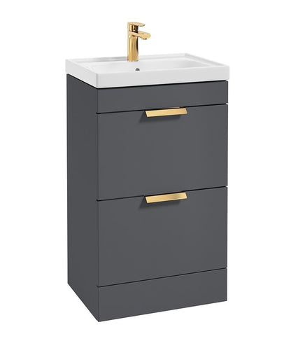 STOCKHOLM Floorstanding Two Drawer Vanity Unit