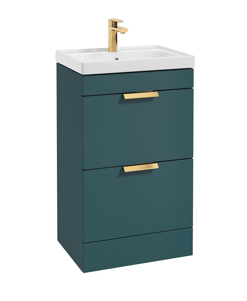 STOCKHOLM Floorstanding Two Drawer Vanity Unit