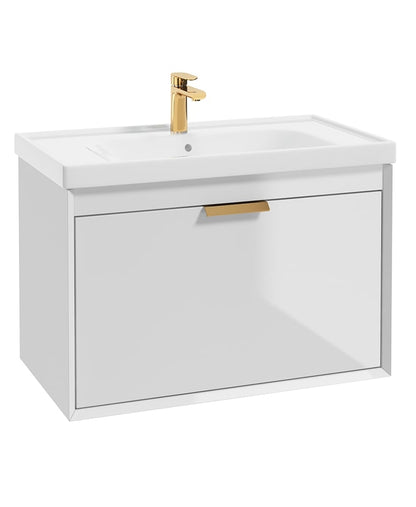 FJORD Wall Hung Two Drawer Vanity Unit