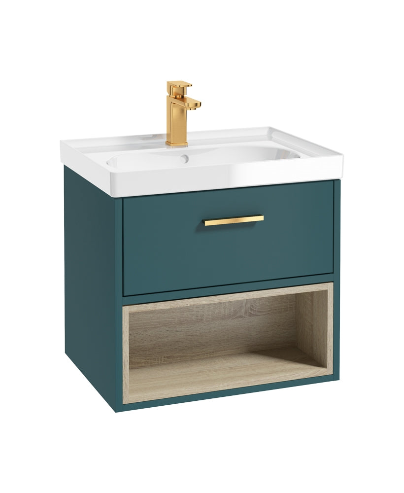 MALMO Wall Hung Single Drawer Vanity Unit