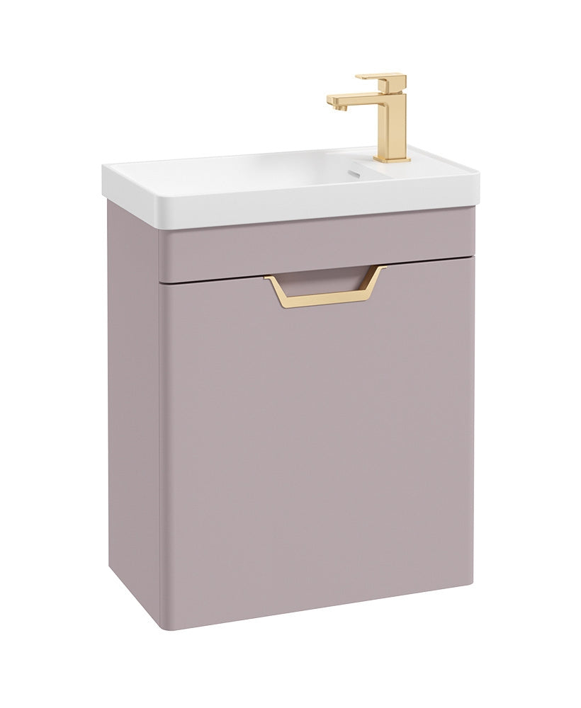 FREYA Wall Hung Single Door Cloakroom Vanity Unit