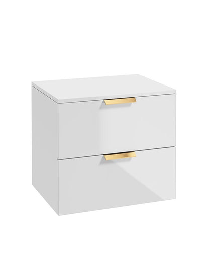 STOCKHOLM Wall Hung Two Drawer Countertop Vanity Unit