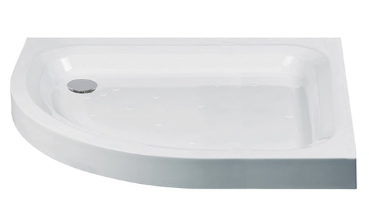 ULTRACAST Offset Quadrant Left Hand No Upstand Shower Tray