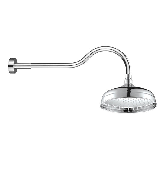 TRADITIONAL Shower Head & Luxury Wall Shower Arm