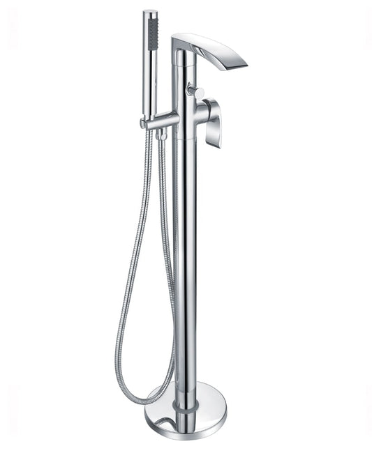 CORBY Floorstanding Bath Shower Mixer Chrome