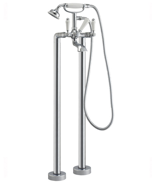 TRADITIONAL LEVER Floorstanding Bath Shower Mixer