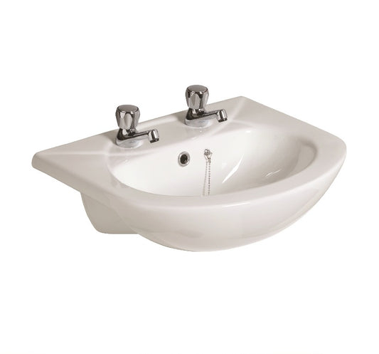 STRATA 2 Tap Hole Semi Recessed Wash Basin