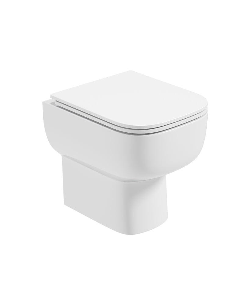 RUBIX Back to Wall WC & Gamma Slim Soft Close Seat