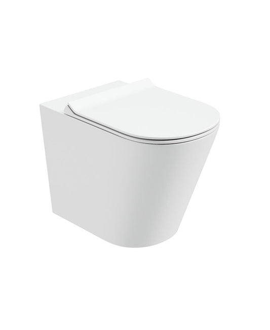 REFLECTIONS Rimless Back To Wall WC & Delta Slim Soft Close Seat