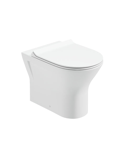 SCALA Rimless Back to Wall WC & Delta Slim Soft Close Seat