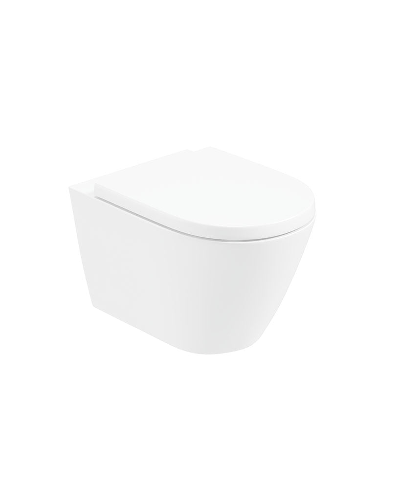 SCALA Rimless Wall Hung WC & Delta Soft Close Seat