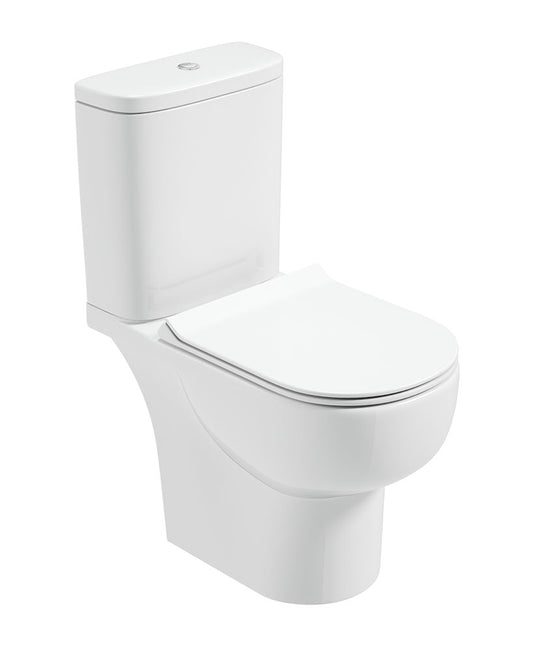 SIGMA Open Back Close Coupled WC & Delta Slim Soft Close Seat