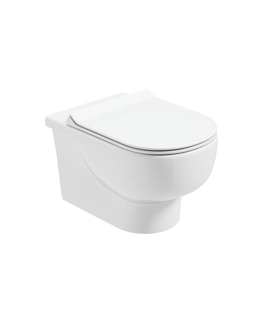 SIGMA Rimless Wall Hung WC & Delta Slim Soft Close Seat