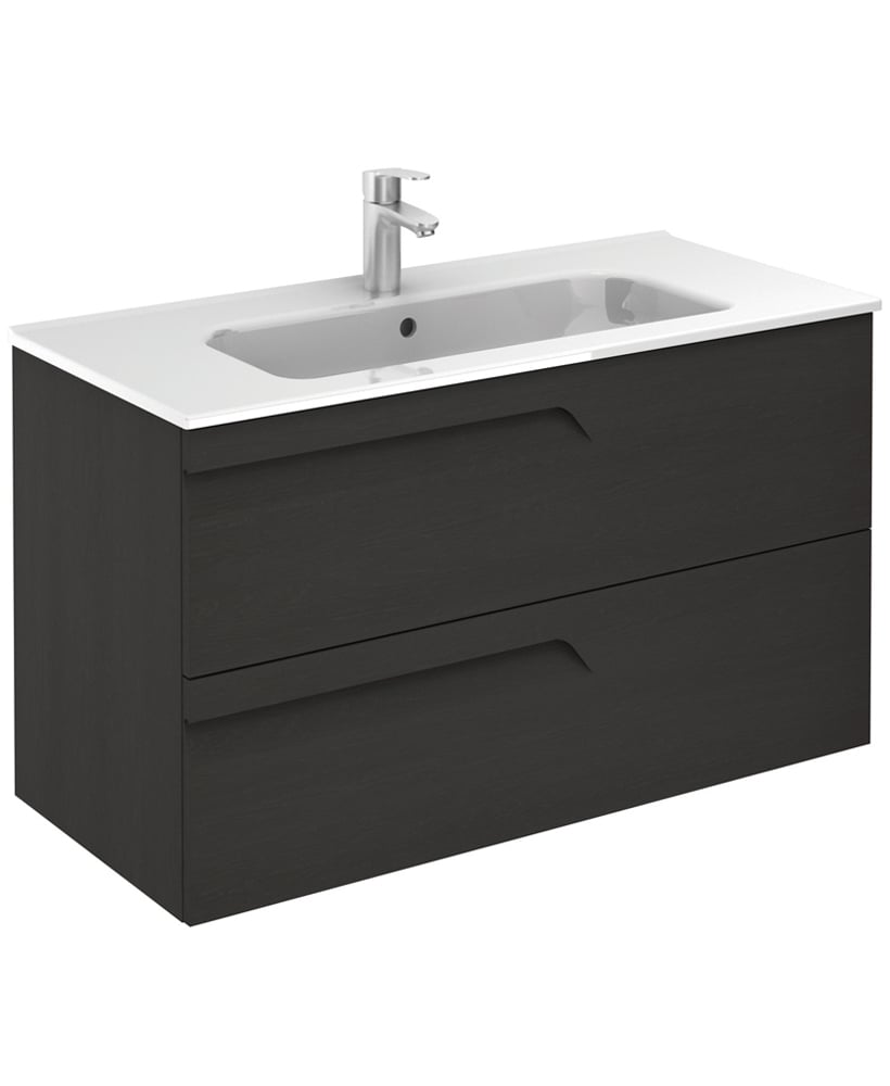 BRAVA Wall Hung Two Drawer Vanity Unit