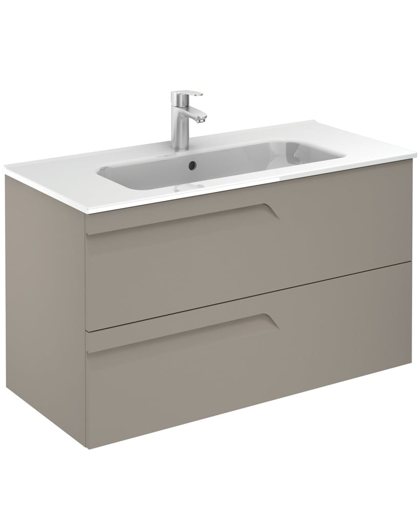 BRAVA Wall Hung Two Drawer Vanity Unit