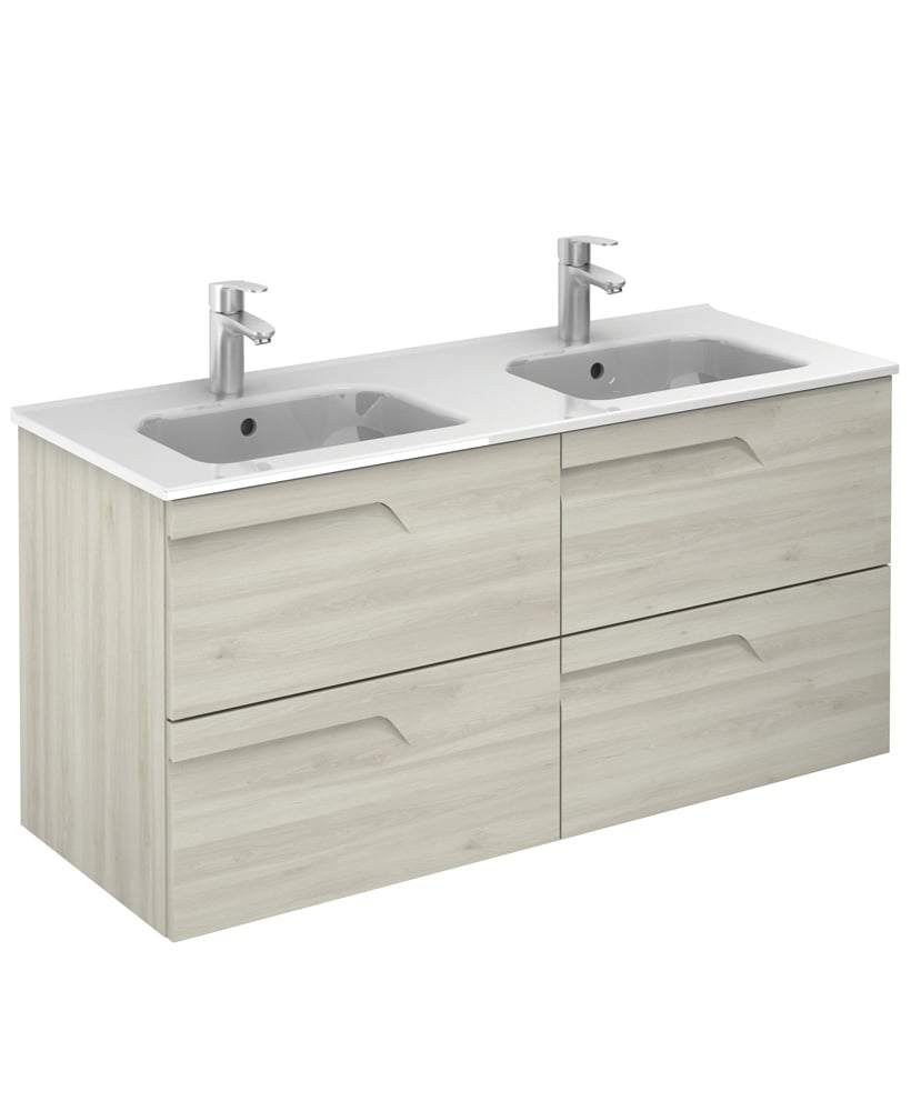 BRAVA Wall Hung Four Drawer Vanity Unit