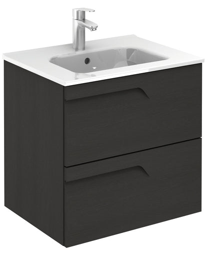 BRAVA Wall Hung Two Drawer Vanity Unit