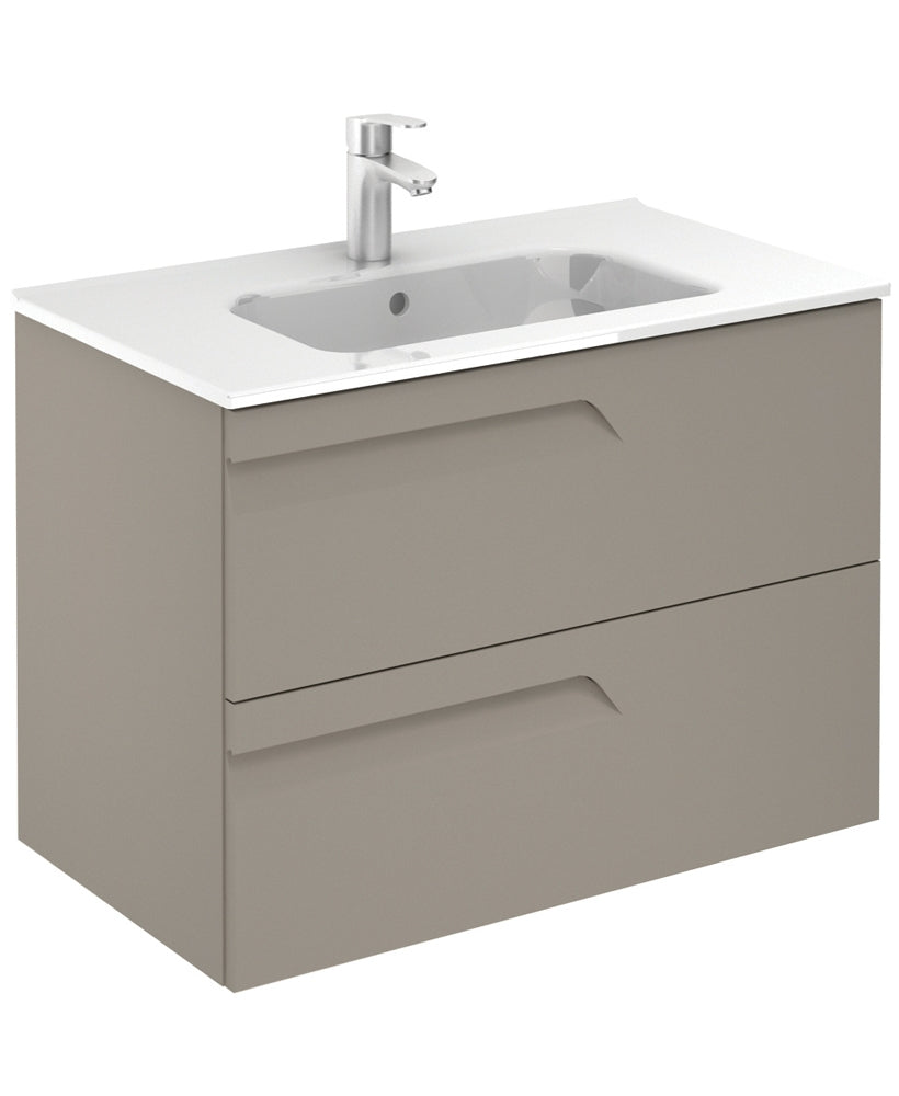 BRAVA Wall Hung Two Drawer Vanity Unit