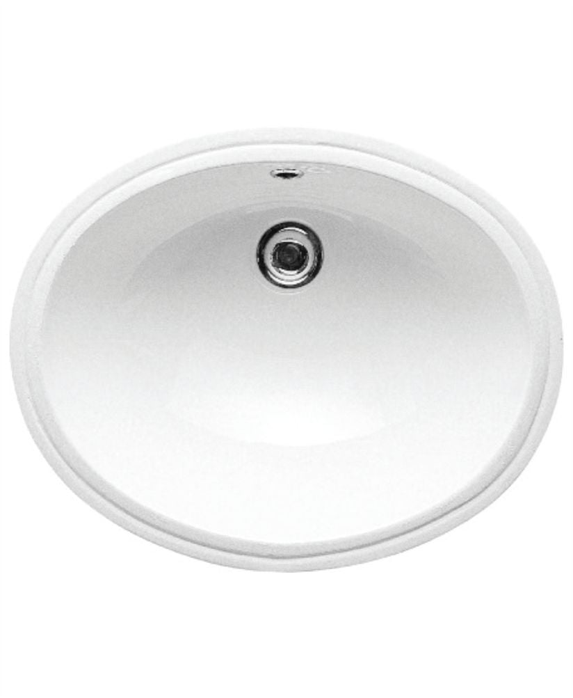 STRATA Oval No Tap Hole Undercounter Wash Basin
