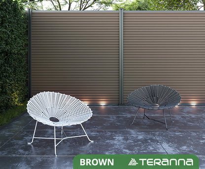 Teranna Composite Fencing is Easy to Install & Low Maintenance.