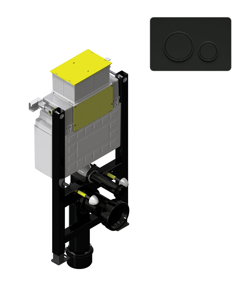 Small Fastfix Frame for Wall Hung WC Circle Fascia Plate