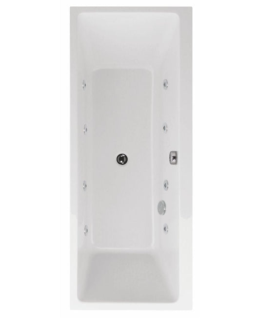 OSCAR Double Ended 8 Jet Whirlpool Bath