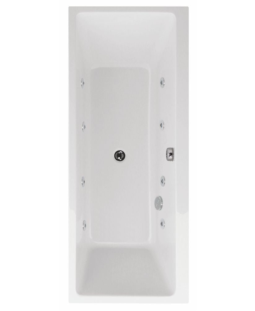 OSCAR Double Ended 8 Jet Whirlpool Bath