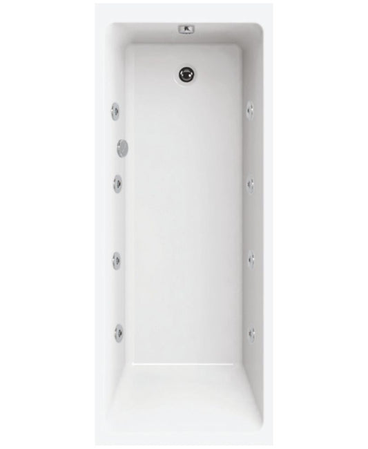 OSCAR Single Ended 8 Jet Whirlpool Bath